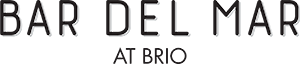 Bar Del Mar at Brio Logo Black